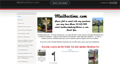 Desktop Screenshot of mailboxtime.com